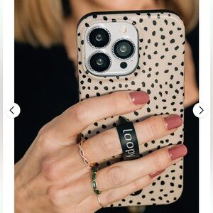 BRAND NEW Loopy Case in Mocha Dots for iPhone 16 Pro Max 6.9” Screen